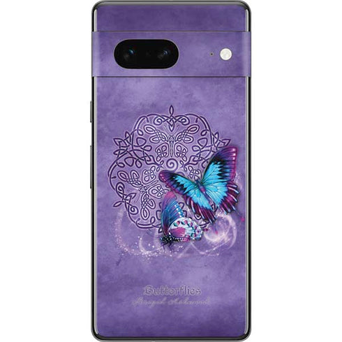 Butterfly Celtic Knot by Brigid Ashwood Pixel Skins